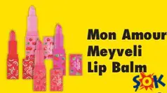 MON AMOUR MEYVELİ LİP BALM indirimli fiyat MON AMOUR MEYVELİ LİP BALM fiyat ve kampanya bilgisi